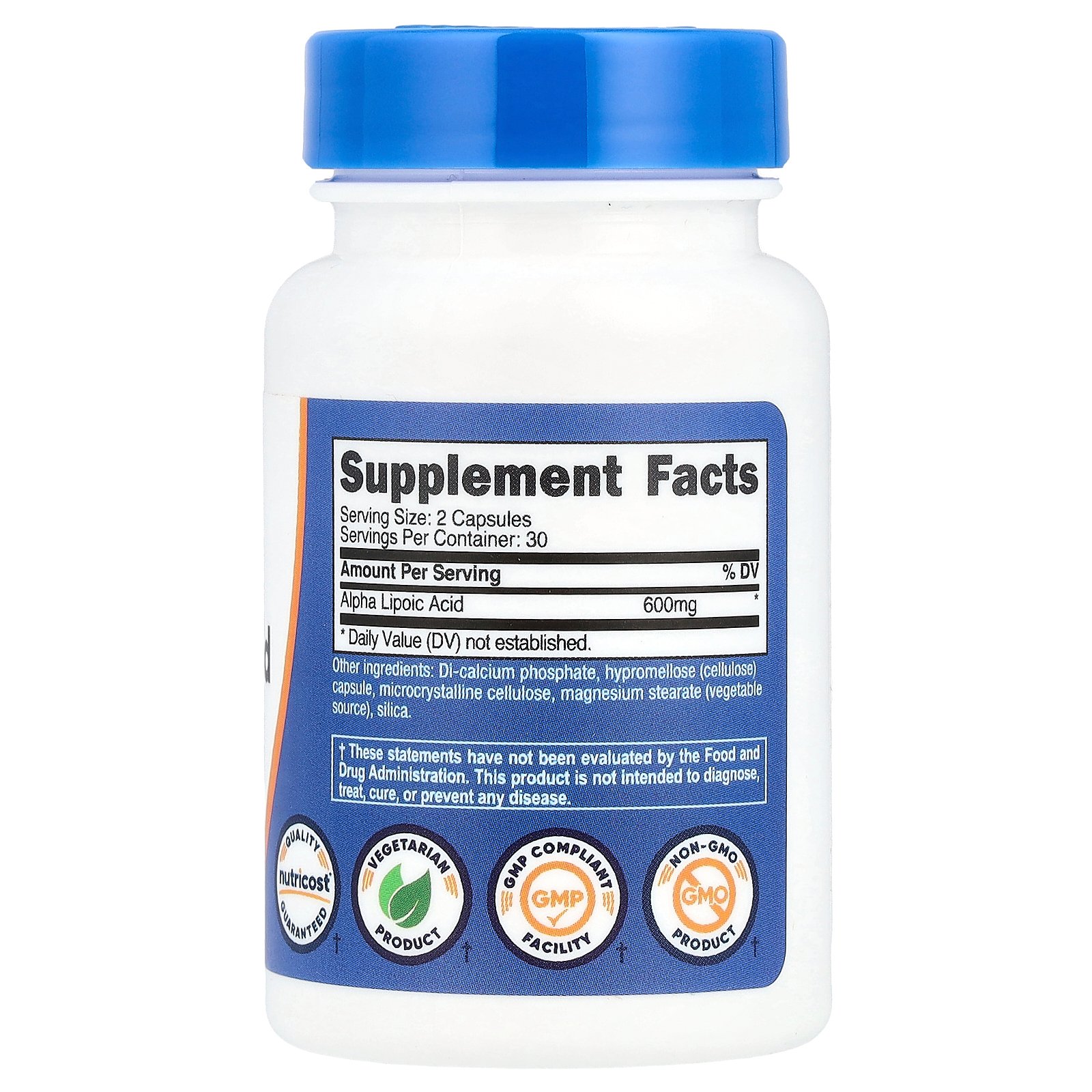 Nutricost アルファリポ酸 【 iHerb アイハーブ 公式 】 ニュートリコスト アルフ...