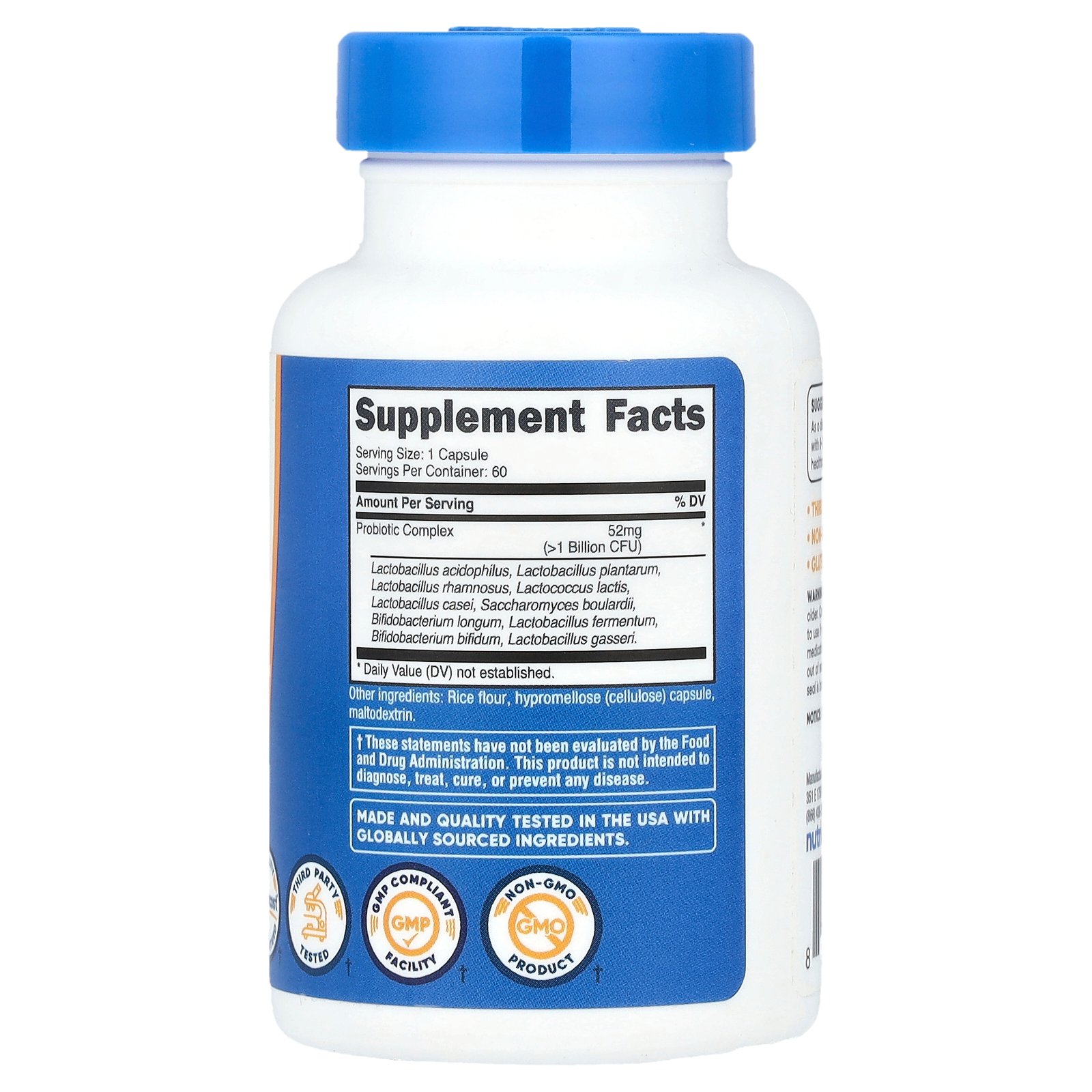 Nutricost プロバイオティクス コンプレックス 【 iHerb アイハーブ 公式 】 ニュ...