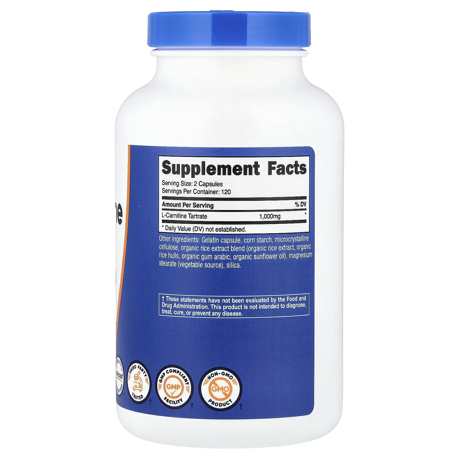 Nutricost L-カルニチン酒石酸塩 【 iHerb アイハーブ 公式 】 ニュートリコスト L...