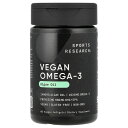 【POINT20倍★5/30 0:00〜6/1 23:59】Sports Research ヴィーガン オメガ3 【 iHerb アイハーブ 公式 】 スポーツ...