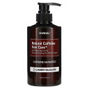 Kundal ナチュラル カフェイン ヘアケア+ 【 iHerb アイハーブ 公式 】 クンダル カフェイン シャンプー サクラ 500ml
