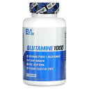 EVLution Nutrition グルタミン 1000 【 iHerb アイハーブ 公式 】 エボリューションニュートリション L-グルタミン アミノ酸 サ...