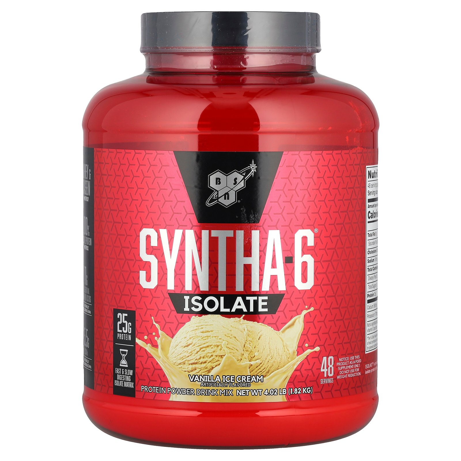 BSN シンサ-6 アイソレート 【 iHerb アイハーブ 公式 】 ビーエスエヌ Syntha-6 ...