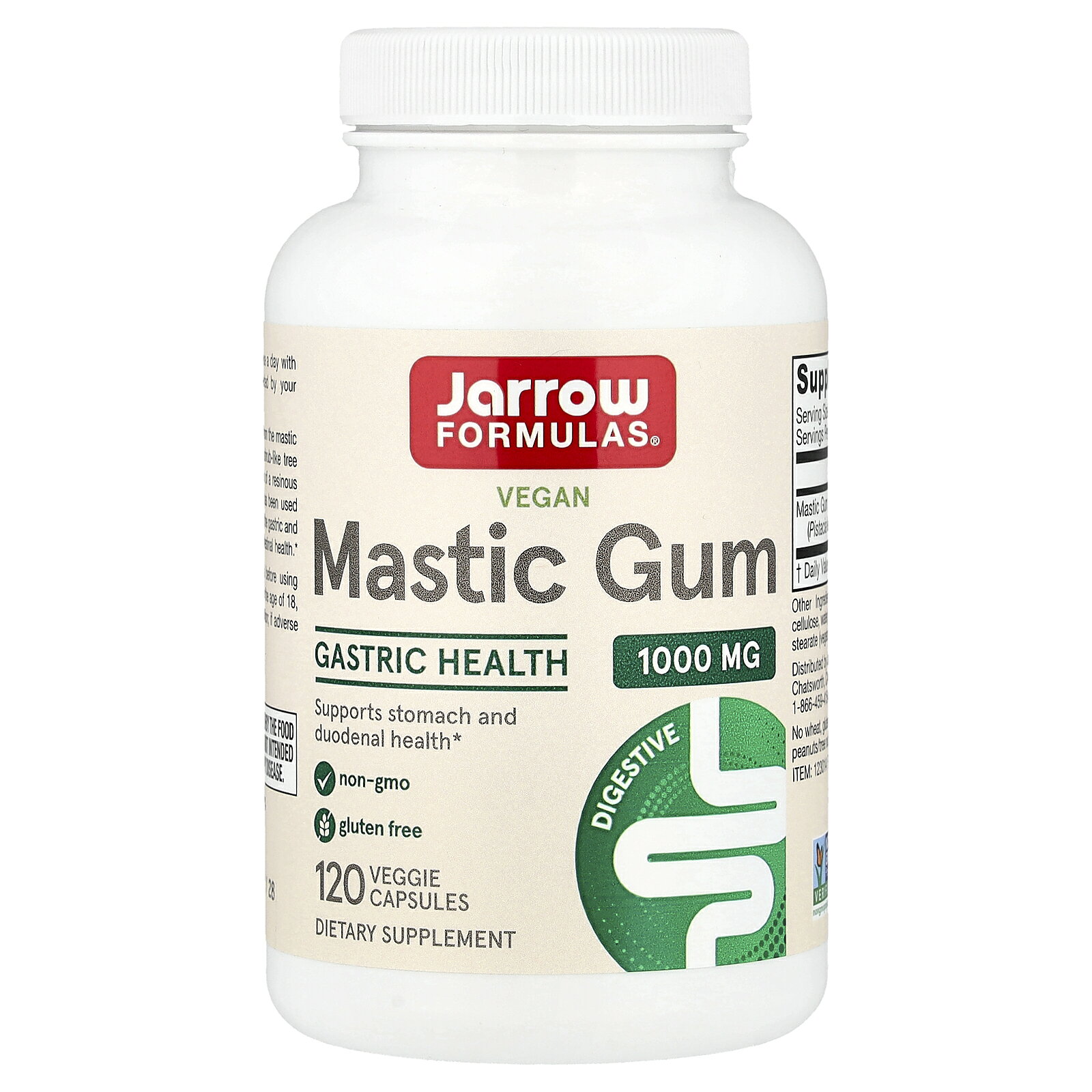 【6,000円以上購入で15%OFFクーポン★10/4 20:00~10/9 01:59】Jarrow Formulas マスティックガム 【 iHerb アイハーブ 公式 】 ジャロウフォーミュラズ ジャローフォーミュラズ マスチックガム マスティハ サプリメント サプリ ベジカプセル 120粒 iherb-official-10004620 iHerb サンプル画像2