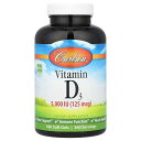 Carlson ビタミン D3 【 iHerb アイハーブ 公式 】 カールソン ビタミンD3 ビタミンD ビタミン D ビタミンサプリ カールソンラボ サプリ...