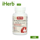 【POINT20倍★7/18 0:00~7/26 1:59】Jarrow Formulas R-アルファリポ酸 ビオチン 配合 【 iHerb アイハーブ 公式 】 ジャロウフォーミュラズ ジャローフォーミュラズ α-リポ酸 アルファリポ酸 RALA サプリメント サプリ ベジカプセル 60粒