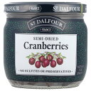 St. Dalfour セミドライ クランベリー 【 iHerb アイハーブ 公式 】 サンダルフォー ドライフルーツ フランス産 200g