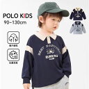 送料無料 ポロシャツ 子供 キッズ服 ベビー服 長袖 ポロシャツ Tシャツ ブラウス バイカラー 襟切り替え POLOシャツ おしゃれ 可愛い かっこいい 春服...