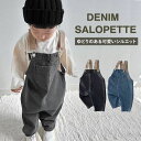ベビー サロペット 春 ロンパース デニムサロペット ベビー服 キッズ デニムロンパース 66 73 80 90 赤ちゃん オールインワン つなぎ デニム カバーオール シンプル 子供服 子ども 女の子 男の子 春夏 秋冬 海外子供服 綿