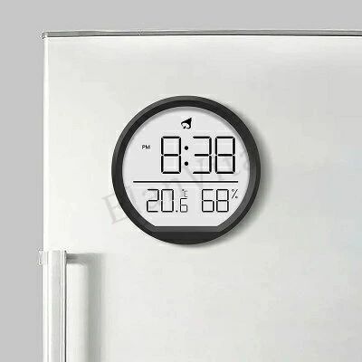 デジタル 時計 壁掛け ミニ 置時計 デジタル 電池式 壁掛け時計 小さめ 持ち運び lcd デジタル時計 置時計 デジタル 小型 かわいい デジ [3]