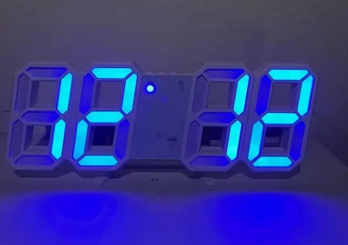 樂天商城 - デジタル時計 おしゃれ 置き時計 小さい デジタル 置時計 北欧 見やすい 文字 大きい 温度計 壁掛け 掛け時計 目覚まし時計