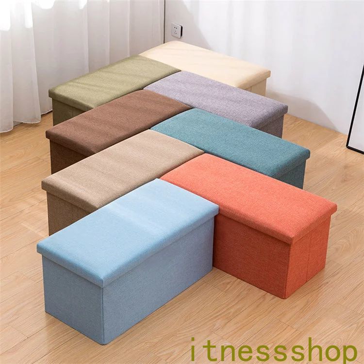 樂天商城 - 新品 ギフト 25X25X25cm ~ 76X38X38cm スツール 収納スツール 収納付 ボックススツール 椅子 収納ベンチ 収納ボックス ソファ おもちゃ