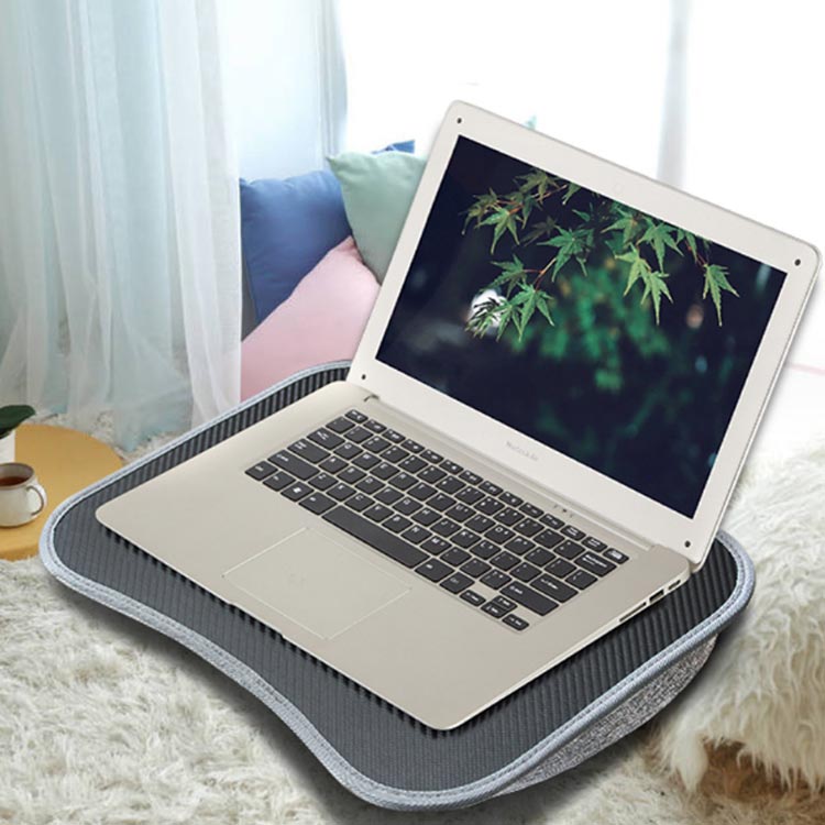 【楽天スーパーセール】ノート タブレット おしゃれ 膝上テーブル 車内 ラップテーブル PC ラップトップテーブル クッションテーブル タブレット用 ラップデス [2]