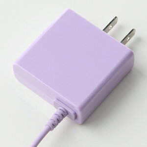 送料無料携帯充電器 AC充電器スマホ Android タブレット対応【バイオレット】2Aで急速充電012000180SMVゆうメール 簡易包装 バレンタイン ホワイトデー