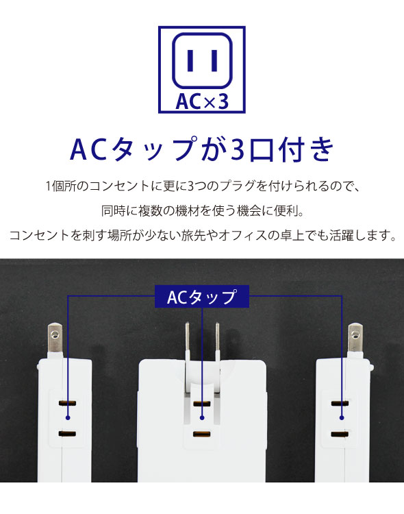 送料無料 スマホ iPhone対応充電器 コンセント3口+USB2口 2台同時充電3.4A 充電 2ポート ホワイト 01U234TAPW ゆうパケット バレンタイン ホワイトデー ※パッケージなし格安通販　バレンタイン　人気　ランキング