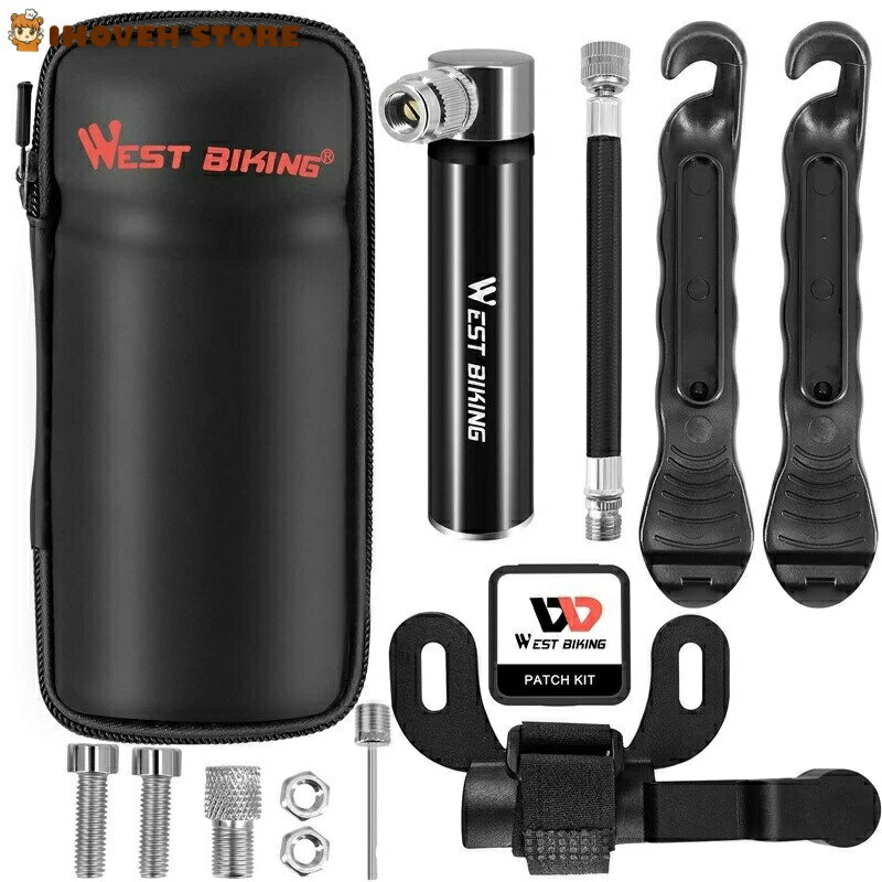 自転車パンク修理キット ツールボトル ボトルケージ 工具入れ タイヤレバー 空気入れ タイヤパッチセット 軽量コンパクト 応急修理用 クロスバイク/ロードバイク【海外通販】
