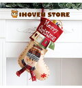 クリスマス ソックス 大きいサイズ お菓子入り クリスマス プレゼント袋 クリスマス靴下 クリスマスツリー飾り 壁掛け 玄関飾り ギフトバッグ サンタクロース 雪だるま【海外通販】