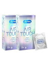 Durex デュレックス コンドーム エアタッチ たっぷりゼリー 10個入 2箱 ラテックス製 こんどーむ