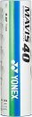 ヨネックス(YONEX) バドミントン シャトル メイビス40P (ナイロン+合成コルク) 6個入り MIDDLE(適正温度12~23℃) M-40P