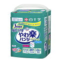 サルバ 白十字 パンツタイプ やわ楽 安心うす型 L~LL 3回 20枚 大人用紙おむつ歩ける方・座れる方に