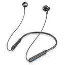 2025新登場ネックバンドイヤホン◎38時間連続再生◎イヤホン Bluetooth ネックバンド ワイヤレスイヤホン Bluetooth5.3技術 ブルートゥースイヤホン CVC8.0ノイズキ・