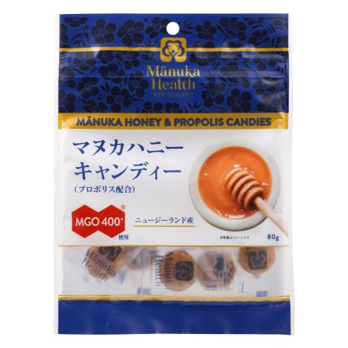 マヌカヘルス マヌカハニー キャンディー ( プロポリス 配合 ) 80g [ 正規品 ニュージーランド産 MGO40..