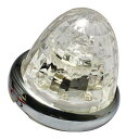 槌屋ヤック(Tsuchiya Yac) 車内用品 LEDマーカーランプ 超流星マーカー クリア/ホワイト(光) 12/24V CE-167