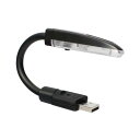 槌屋ヤック(Tsuchiya Yac) 車内用品 イルミネーション USB シンプルライト ブルーLED ブラック アーム長90mm ZE-20