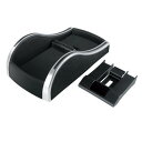 槌屋ヤック(Tsuchiya Yac) 車内用品 トレイ ベンチシートコンソール ブラック/シルバー PF-317
