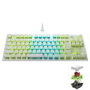 ROCCAT VULCAN TKL Pro USB ゲーミングキーボード 日本語配列 静音 リニア(オプティカル) テンキーレス ホワイト日本正規代理店品
