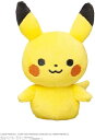 トイローヤル モンポケ マイミルク ピカチュウ ( 布製 / ふわふわぬいぐるみ ) ポケモン 赤ちゃん ラトル 自立する ( 手洗い可能 )