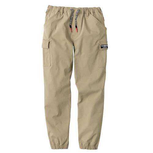 [グラディエーター] カジュアルパンツ G-2015 ストレッチライトジョガーカーゴ 超ストレッチ素材 ウエストゴム 14カーキ L