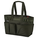 リヒトラブ ALTNA ツールバッグ ヨコ型 コーデュラ 耐荷重50kg 自立 大容量 肩掛け モバイル オフィス アウトドア トート オリーブ A7750ー22