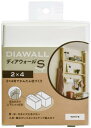 若井産業(Wakaisangyo) ツーバイフォー材専用壁面突っ張りシステム 2×4 ディアウォールS ホワイト DWS24W