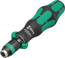 Wera 838 RA-R M ラチェット機能付き差替式ビットホルダー 6.35ミリ 051493