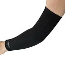 MIZUNO(ミズノ) バレーボール 肘サポーター(パッド無・ユニセックス)ロングタイプ V2MYA110 ブラック×ホワイト 1個入