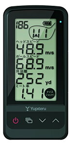 ユピテル(YUPITERU) スイング練習機 両利き Yupiteru GOLF GST-7 BLE ユニセックス 使用可能時間:満充電時約10時間 本体サイズ:124mm(D)×60mm(W)×18mm(H) ブラック