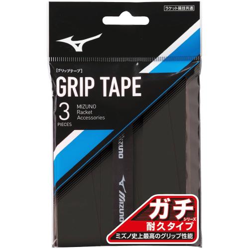 MIZUNO(ミズノ) テニス/ソフトテニス ラケットスポーツ ガチグリップ（耐久タイプ）3P 63JYA305 ブラック