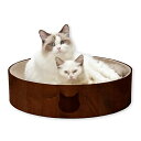 猫壱(necoichi)バリバリボウルXL ダークブラウン