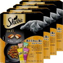 シーバ デュオ キャットフード 鶏ささみ味と海のセレクション 成猫用 200g×4個(まとめ買い)