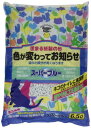 スーパーキャット 猫砂 NEWスーパーブルー 6.5L マルチカラー