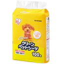 アイリスオーヤマ ペットシーツ 超薄型 ホワイト ワイド100枚
