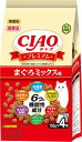 チャオ (CIAO) プレミアム まぐろミックス味 150g×4袋 猫用 ドライフード