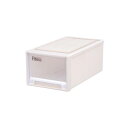 天馬 収納ボックス フィッツケース クローゼット 幅30×奥行53×高さ23cm 収納ケース たわみにくい 衣装ケース 日本製 色 カプチーノ サイズ M-30