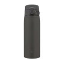シームレスせん象印マホービン 水筒 600ml 大容量 ワンタッチマグ お手入れカンタン スポーツドリンクOK ソフトブラック SM-VB60-BM