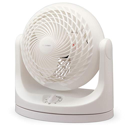 アイリスオーヤマ サーキュレーター 14畳 首振り マカロン型 PCF-MKM18-W ホワイト