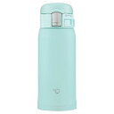 象印マホービン 水筒 360ml ワンタッチマグ 軽量コンパクト スタンダードタイプ 保温・保冷 ミントブルー SM-SF36-AM