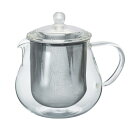 HARIO(ハリオ) リーフティポット クリア 実用容量450ml 耐熱ガラス プレゼント ギフト 贈り物 CHC-45T