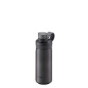 炭酸対応タイガー魔法瓶 水筒 500ml 真空断熱炭酸ボトル ステンレスボトル スポーツドリンク可 ビールOK 保冷専用 グロウラー MTA-T050KS スチール(ブラック)