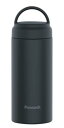 ピーコック魔法瓶工業(The-peacock) ピーコック スクリューマグボトル チャコールグレー 350ml 水筒 保温 保冷 取っ手付き 真空断熱 魔法瓶 タンブラー コーヒー マグ 洗いやすい マグボトル AKZ-35 HCH